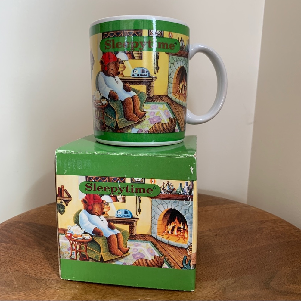 New with original box VTG Sleepytime Tea mug